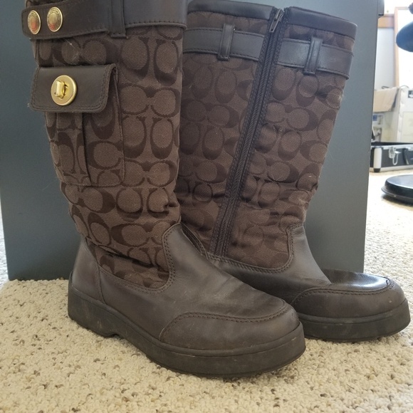 Coach winter boots - Picture 1 of 8